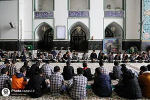 محفل انس با قرآن ویژه مدارس امام رضا(علیه&zwnj;السلام) در حرم مطهر رضوی