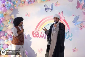 جشن تکلیف دختران تازه مکلف شده در حرم مطهر رضوی
