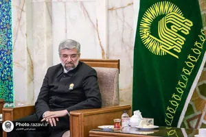 تشرف جمعی از عوامل رسانه ملی به حرم مطهر رضوی