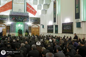 عزاداری شب تاسوعا در حسینیه امام رضا علیه&zwnj;السلام
