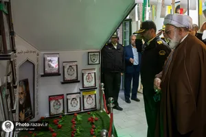 حضور تولیت آستان قدس رضوی در مرکز آموزش ثامن الائمه(ع) ناجا