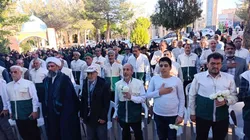 تجدید میثاق خادم‌یاران رضوی استان سمنان با آرمان‌های شهدا