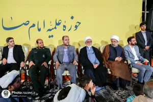 مراسم جشن عید غدیر در حوزه علمیه امام صادق(علیه&zwnj;السلام) تایباد