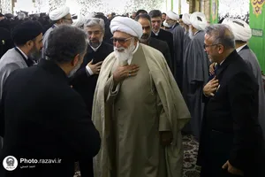 مراسم اعطای احکام خدام حرم مطهر رضوی