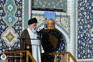 اقامه نماز عید سعید فطر در حرم مطهر رضوی-2