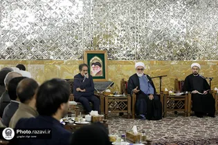 اساتید با دانشجویان صرف نظر از هر ظاهر و نظری ارتباط مؤثر برقرار کنند/ آمادگی حرم مطهر رضوی برای میزبانی از کنفرانس های علمی