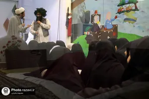 ویژه برنامه انسیة الحورا در حرم مطهر رضوی