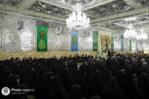 آیین اعطای احکام خدام حرم مطهر رضوی