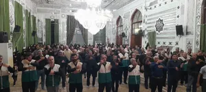 اجتماع بزرگ خادم&zwnj;یاران رضوی در شبستان امامزاده عبدالله گرگان + تصاویر