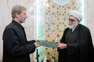 دیدار فرمانده کل ارتش جمهوری اسلامی ایران با تولیت آستان قدس رضوی