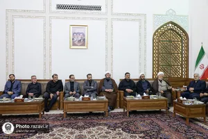 دیدار اعضای کمیسیون اصل ۹۰ مجلس شورای اسلامی با تولیت آستان قدس رضوی
