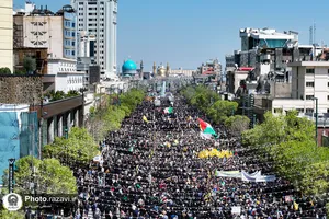 راهپیمائی روز جهانی قدس در مشهد-١