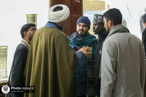 بازدید طلاب جامعه المصطفی از موزه آستان قدس رضوی