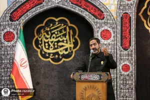 مقتل خوانی روز عاشورا در حرم مطهر رضوی