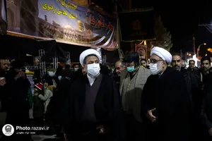 حضور تولیت آستان قدس رضوی در گلزار شهدای کرمان