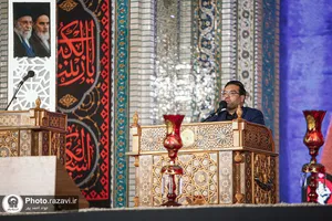 سومین شب مراسم بزرگداشت رهبر شهید انقلاب اسلامی از سوی رهبر معظم انقلاب