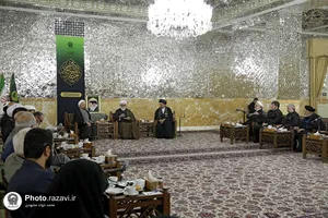 دیدار اعضای ستاد بزرگداشت دهه کرامت با تولیت آستان قدس رضوی