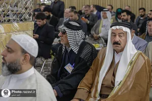 دیدار تولیت آستان قدس رضوی با شیوخ عشایر عراق