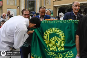 حضور خدام و کارکنان آستان قدس رضوی در مراسم سالگرد ارتحال امام خمینی(ره)