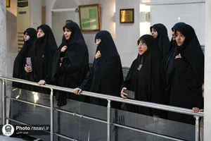 بازدید فعالان امربه&zwnj;معروف و نهی&zwnj;ازمنکر از موزه مردم&zwnj;شناسی و شمیم رضوان