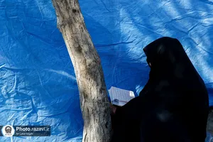 آیین بدرقه بیست و سومین کاروان پیاده مشهد - کربلا