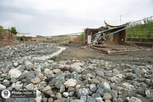 خسارت&zwnj;های ناشی از سیل در روستاهای شهرستان فریمان