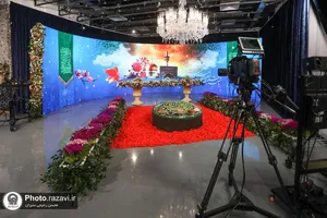 پوشش رسانه ای مراسم تحویل سال در حرم مطهر رضوی