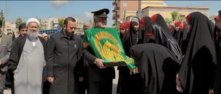 کاروان  زیر سایه خورشید به خلخال استان اردبیل رسید