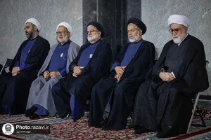 آئین بزرگداشت رهبر شهید انقلاب اسلامی در حرم مطهر رضوی