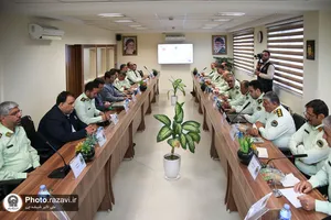 نشست سالانه فرماندهان استانی و شهرستانی یگان حفاظت آستان قدس رضوی