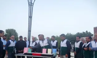 مراسم سالروز شهادت امام حسن عسکری(ع) در جیرفت برگزار شد
