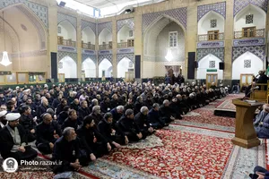 مراسم عزاداری روز شهادت امام صادق(علیه&zwnj;السلام) در حرم مطهر رضوی