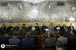 دیدار مدیران با تولیت آستان قدس رضوی
