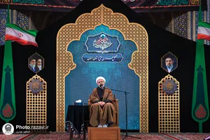 عزاداری سنتی شب هشتم محرم در &laquo;حسینیه حرم&raquo;
