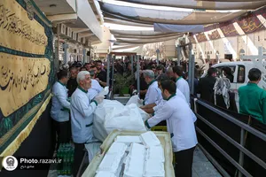 زائران حرم امامین عسکریین مهمان سفره امام رضا علیه&zwnj;السلام-2