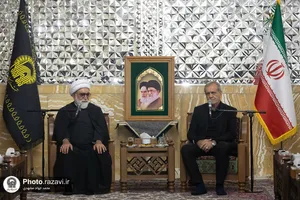 دیدار رئیس جمهور با تولیت آستان قدس رضوی