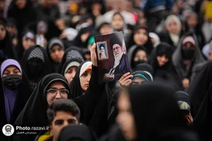 مراسم سخنرانی نوروزی رهبر معظم انقلاب اسلامی در حرم مطهر رضوی - 1