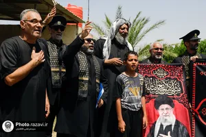 حضور کاروان سفیران امام رئوف علیه&zwnj;السلام در جمع موکب&zwnj;داران شهر نعمانیه