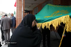 آیین نواختن زنگ مهر رضوی

