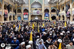 بزرگداشت شهید جاودان مقاومت در مشهد