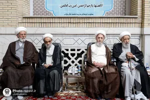 بزرگداشت چهلمین روز شهدای خدمت