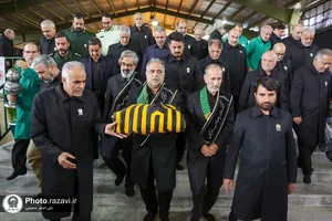 راه&zwnj;اندازی موکب کفشداران حرم مطهر رضوی در ملک آباد