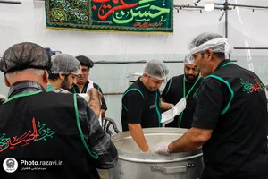 بازدید قائم مقام تولیت آستان قدس رضوی از مواکب اطراف حرم مطهر رضوی