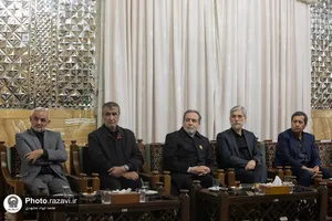 دیدار رئیس جمهور با تولیت آستان قدس رضوی