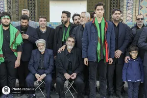 تشییع پیکر شهید حجت الاسلام سیدداوود بی&zwnj;طرف در مشهد