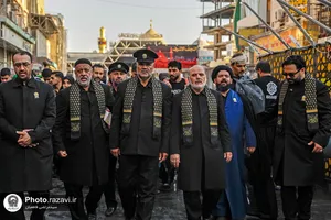 حضور کاروان سفیران امام رئوف علیه&zwnj;السلام در جمع موکب&zwnj;داران نجف اشرف
