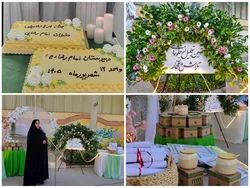 جشن فارغ‌التحصیلی و تجلیل از افتخارآفرینان پایه نهم دبیرستان امام رضا (ع) برگزار شد