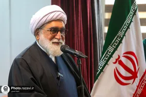 حضور تولیت آستان قدس رضوی در جمع دانش آموزان نابینای مشهدی