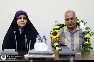 تشرف دوچرخه&zwnj;سوار نداجا به حرم مطهر رضوی