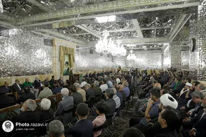 دیدار ستایشگران، شاعران آیینی و مسئولان هیئات مذهبی مشهد با تولیت آستان قدس رضوی